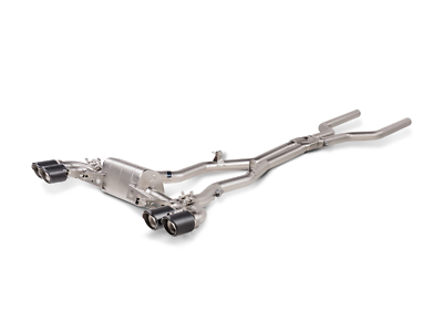 Akrapovic 2021 BMW M440i (G22) Evo Line (Titanium) w/Carbon Tips/Link Pipes/Downpipe