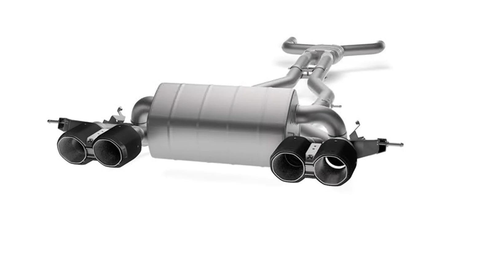 Akrapovic 2021+ BMW M3 (G80)/M4 (G82) Slip-On Line (Titanium) w/Carbon Tips
