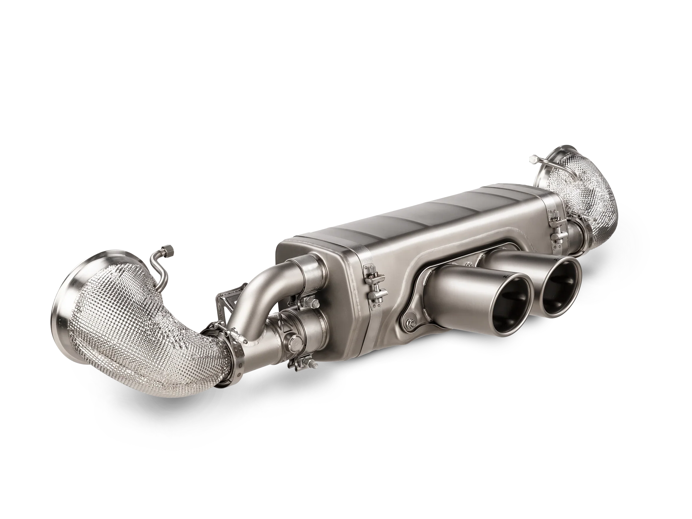 Akrapovic 2018 Porsche GT3 RS (991.2) Slip-On Line (Titanium) w/Titanium Tail Pipe Set