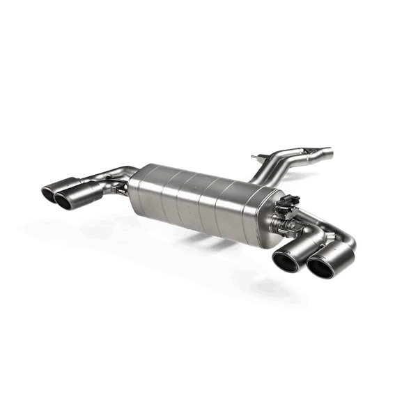 Akrapovic 2018+ Porsche Cayenne V6 (536) Evolution Line Cat Back (Titanium) w/Carbon Fiber Tips