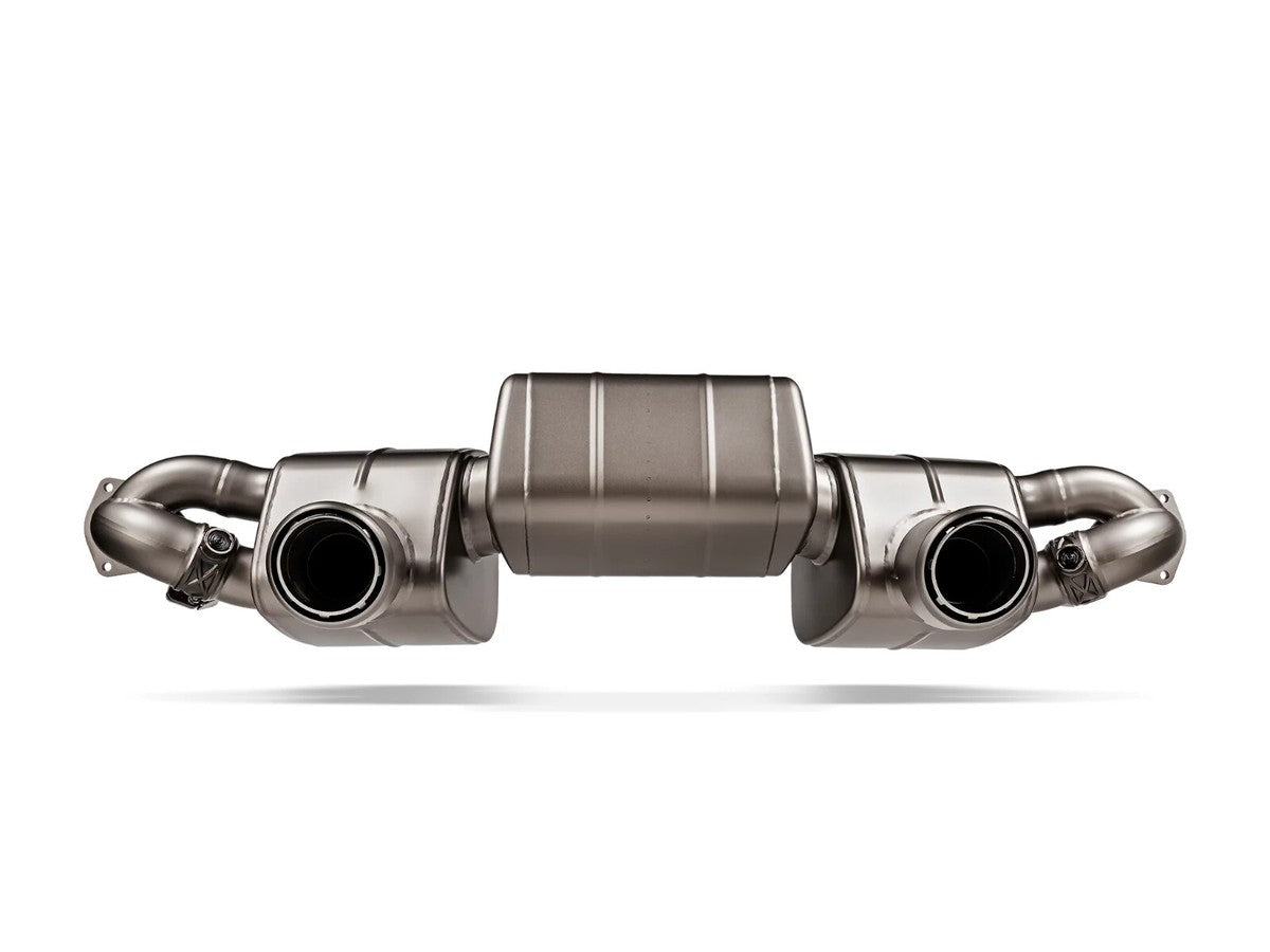 Akrapovic 2020+ Porsche Cayman GT4 (718) Slip-On Line (Option 2) w/Titanium Tips