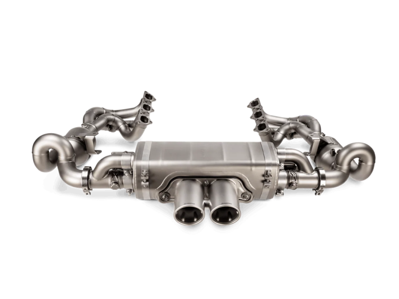 Akrapovic 2018 Porsche 911 GT3 RS (991.2) Slip-On Race Line (Titanium) w/Tips (Titanium)