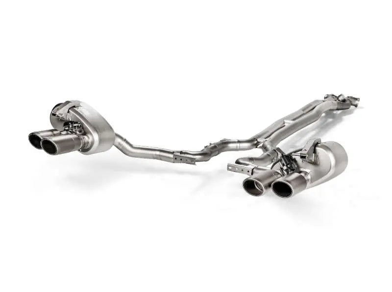 Akrapovic 17-18 Porsche Panamera Turbo Evolution Line Cat Back (Titanium) w/Titanium Tail Pipe Set