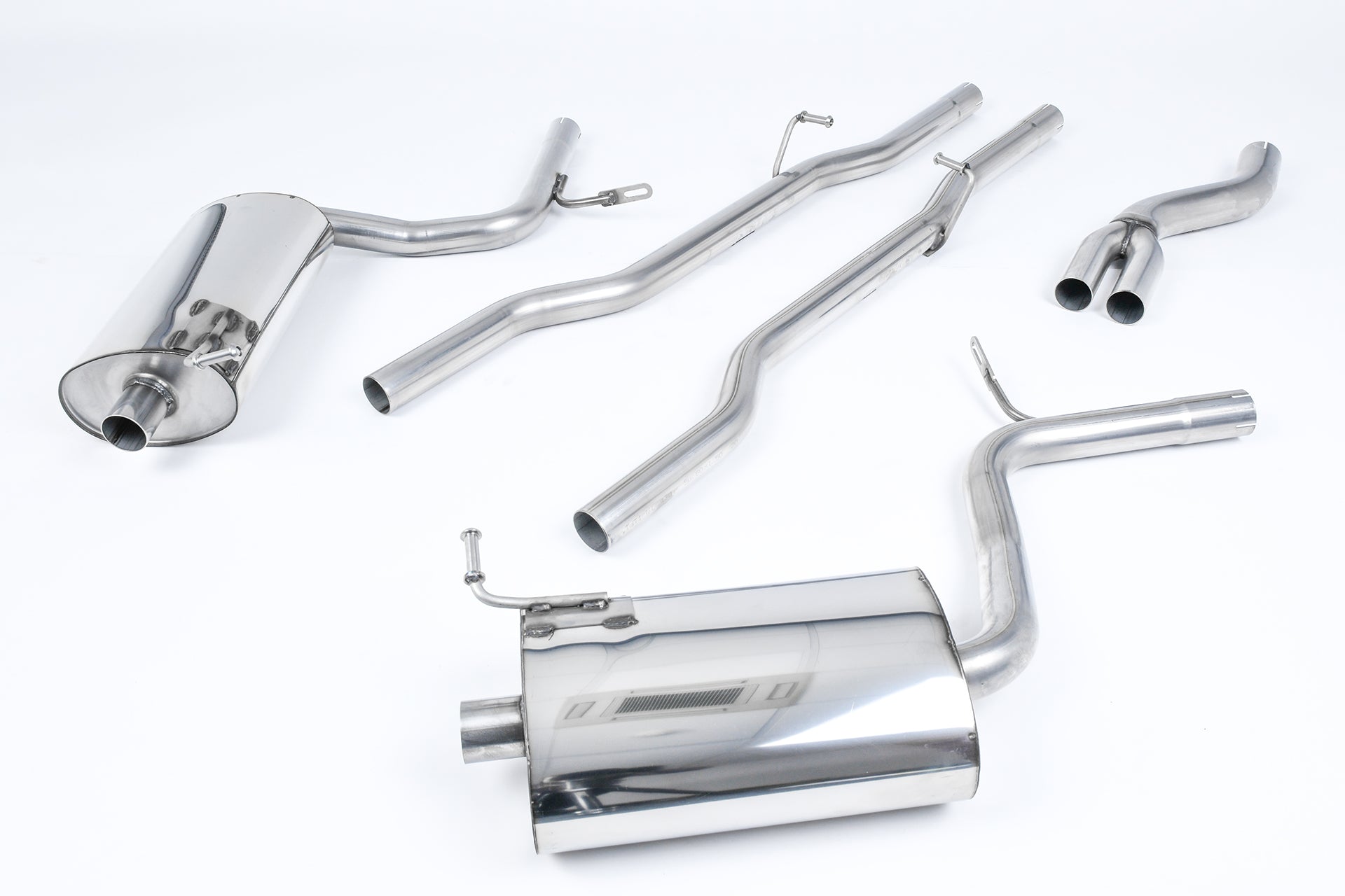 Milltek Catback Exhaust - Audi B7 A4 2.0T Quattro and DTM (Tiptronic Only)
