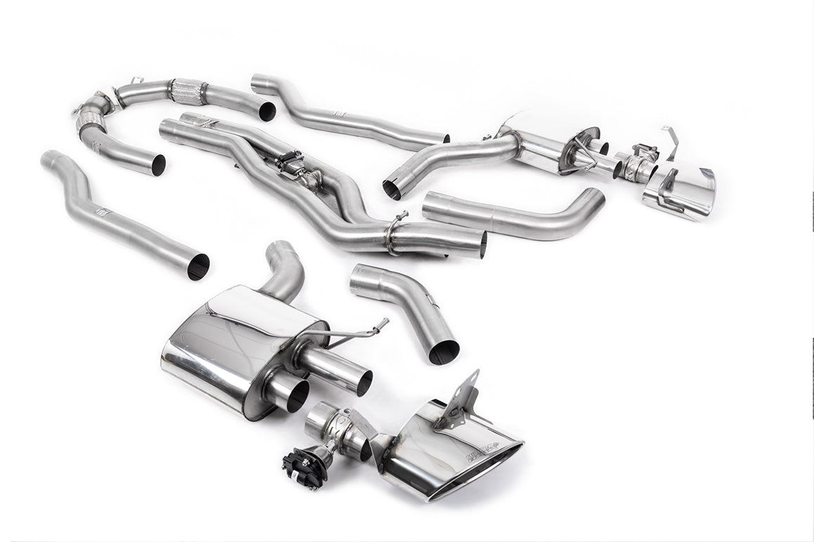 Milltek Non-Resonated Catback Exhaust - Audi C8 RS6 4.0