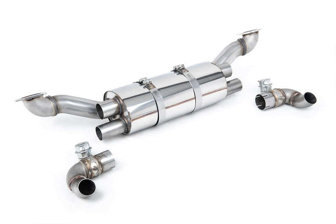 Milltek Rear Mufflers - Porsche 991.1 Carrera S/4S