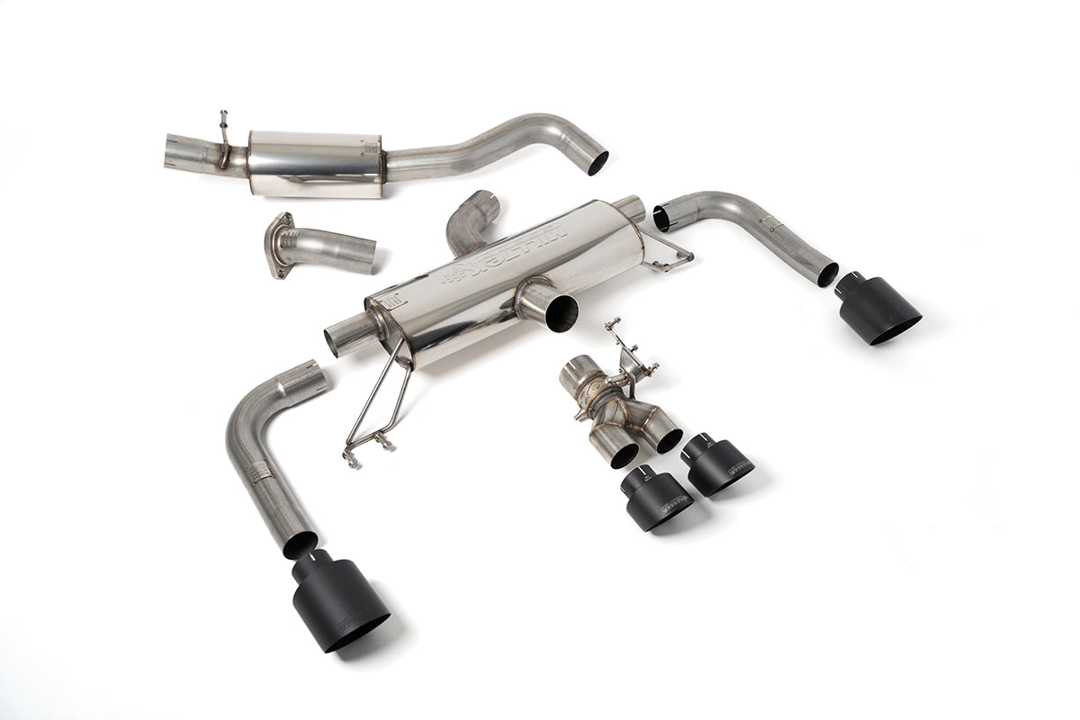 Milltek 3-Inch Resonated Secondary Cat Back Exhaust - Toyota GR Corolla