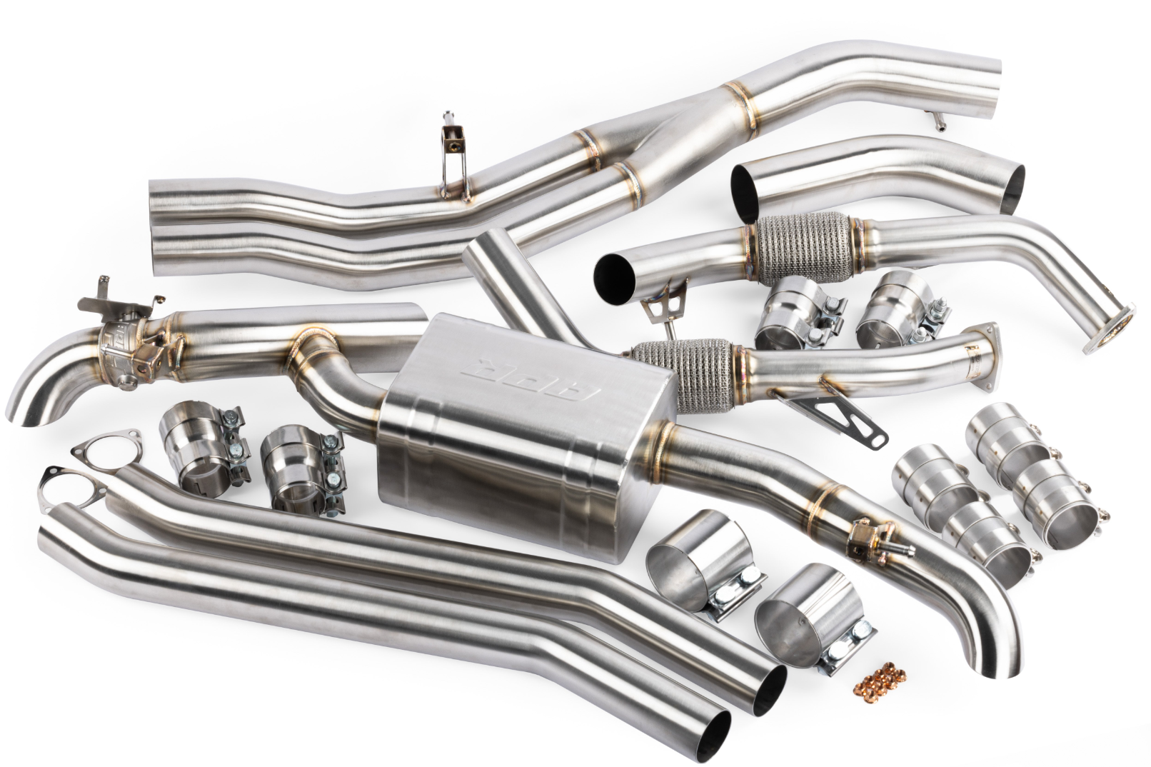 APR Tuning Full Catback Exhaust System With Midpipes - Audi FY SQ5