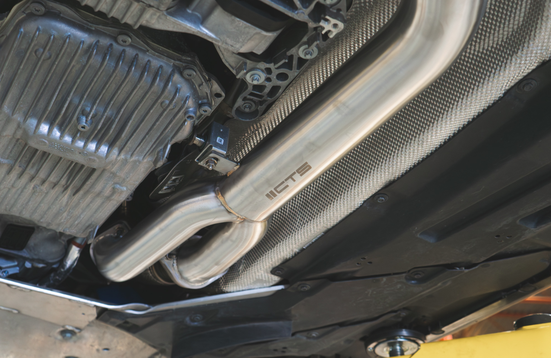 CTS Turbo Single Mid Pipe With Brace - BMW G80/G82/G84 M3/M3C/M4/M4C (S58)