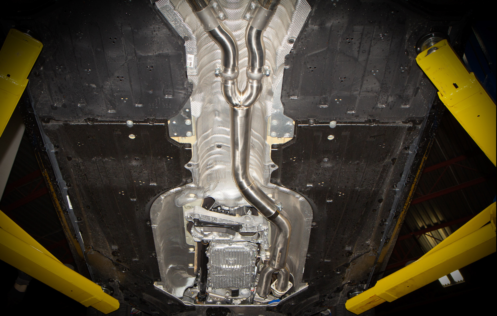 CTS Turbo Single Mid Pipe With Brace - BMW G80/G82/G84 M3/M3C/M4/M4C (S58)