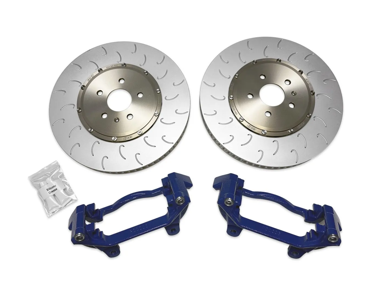 034Motorsport 2-Piece Floating Front Brake Rotor 375mm Upgrade - MK8/MK8.5 Golf R and 8Y S3