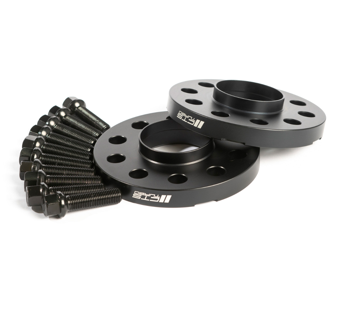 CTS Turbo Hubcentric Wheel Spacers With Lip - 5x112 66.6mm Hub