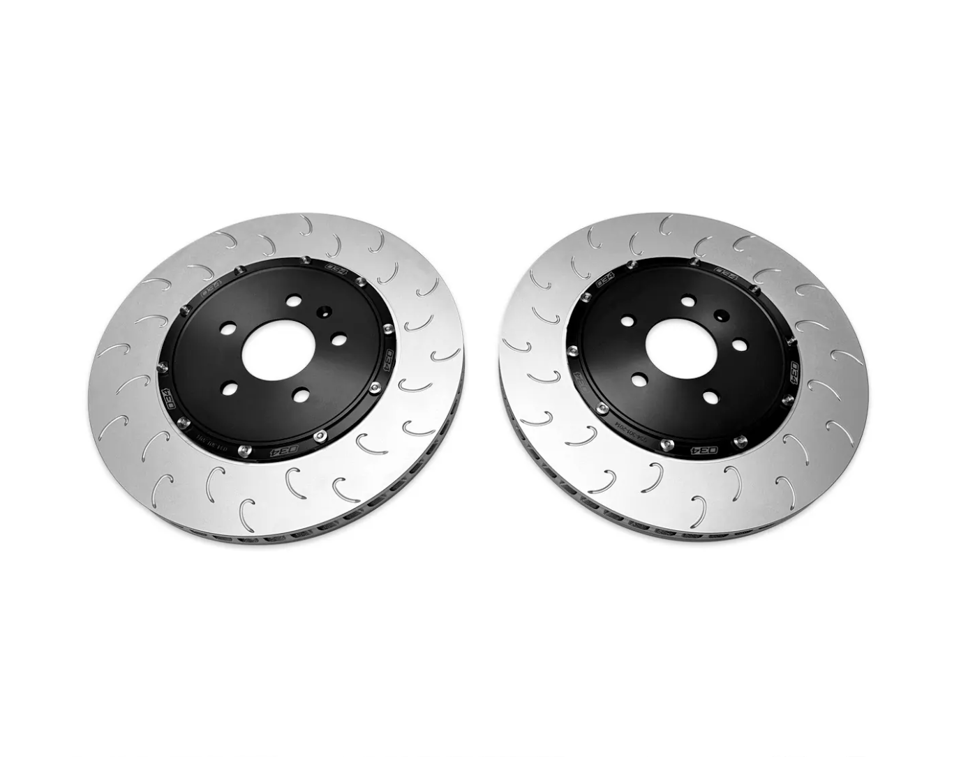 034Motorsport 2-Piece Floating Rear Brake Rotor Upgrade Kit - Audi C8 S6/S7, D5 A8/S8, 4M/4M.5 Q7/SQ7/Q8/SQ8