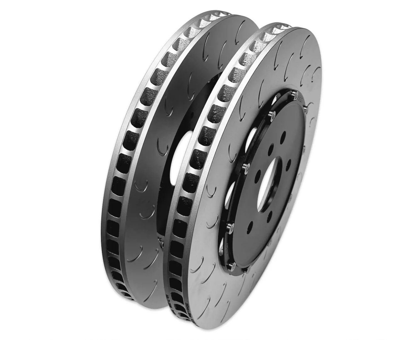 034Motorsport 2-Piece Floating Rear Brake Rotor Upgrade Kit - Audi C8 S6/S7, D5 A8/S8, 4M/4M.5 Q7/SQ7/Q8/SQ8