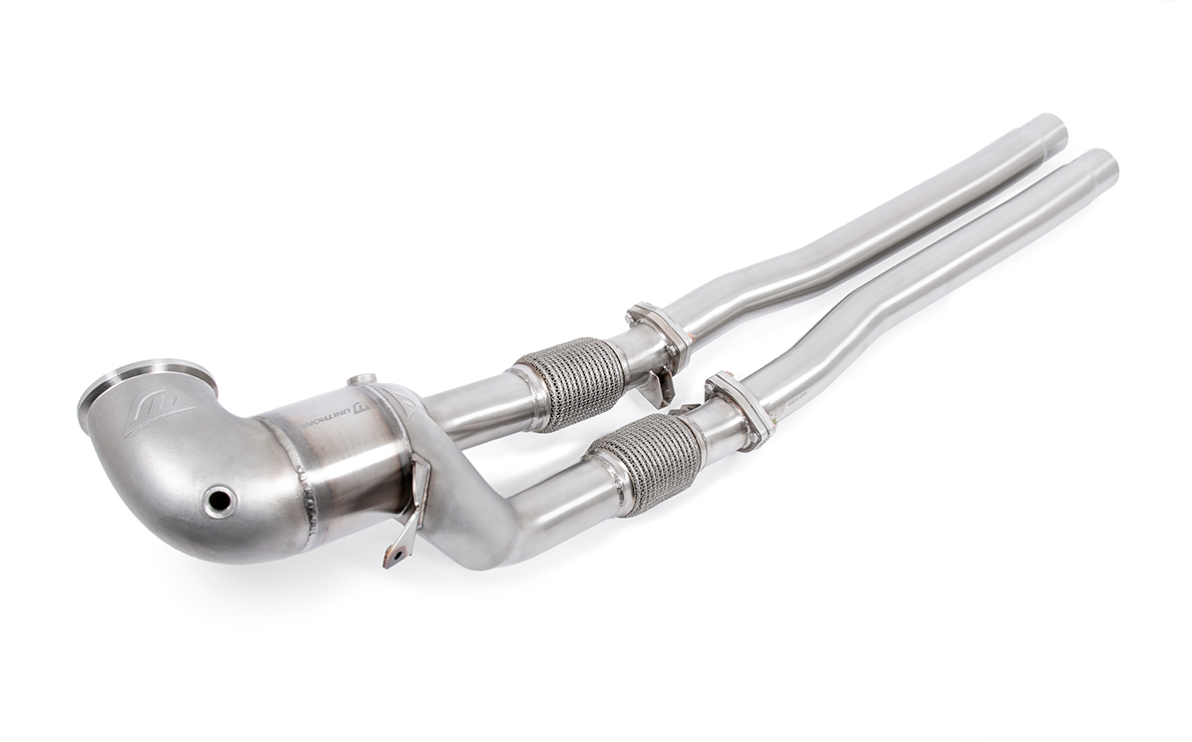 Unitronic Downpipe With Midpipes For 2.5TFSI EVO