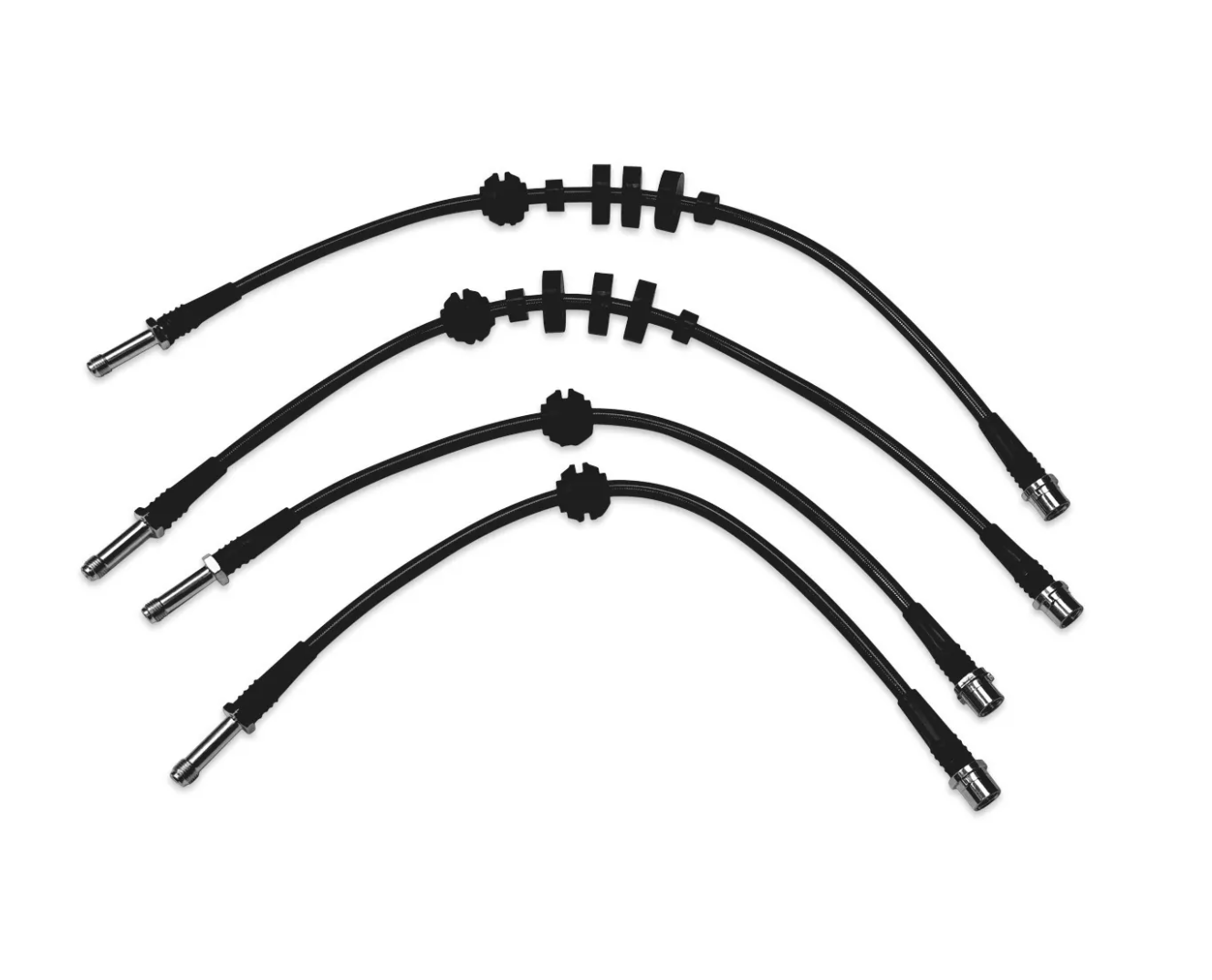 034Motorsport Stainless Steel Braided Brake Line Kit - Audi B8/B8.5 (8R) Q5/SQ5