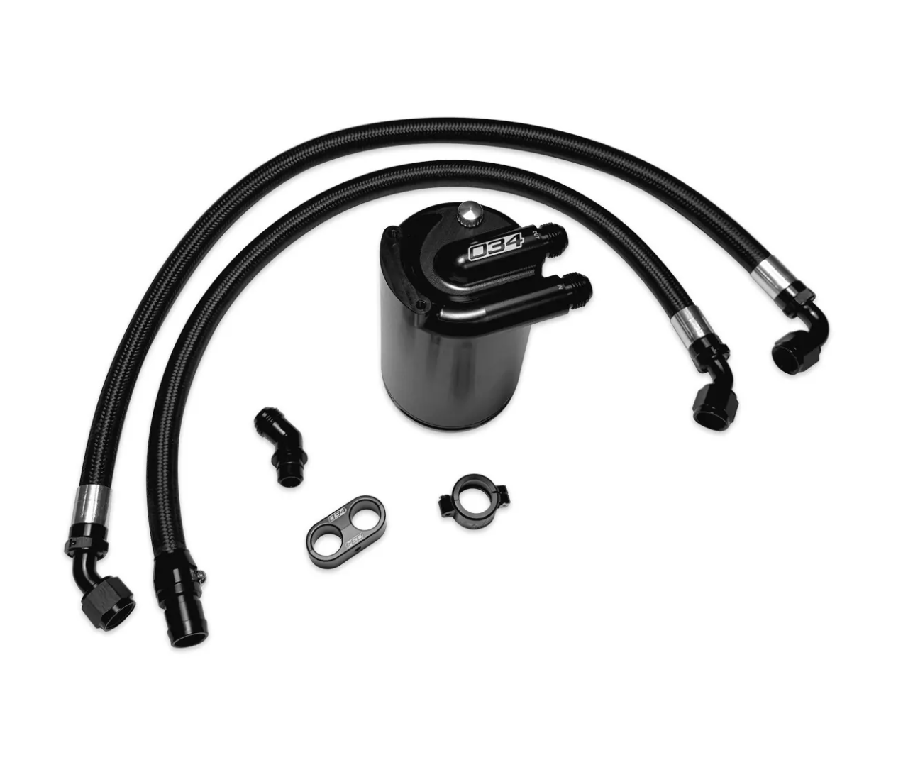 034Motorsport Billet Catch Can Kit - VW MK8/MK8.5 GTI & Audi 8Y A3/S3 2.0T