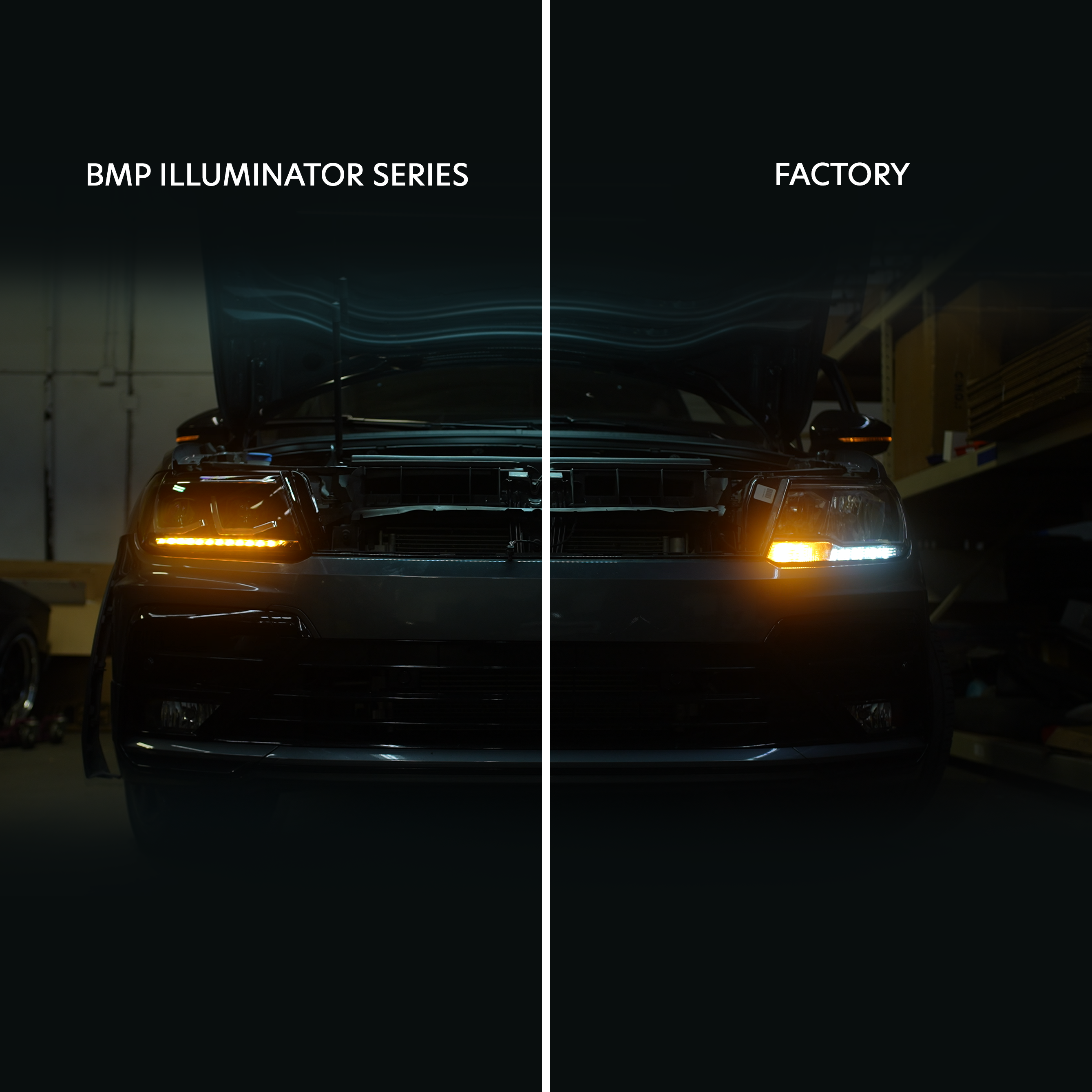 Illuminator Lighting Dynamic LED Headlights V2 5NA Tiguan (#62) - Scratch & Dent Parts