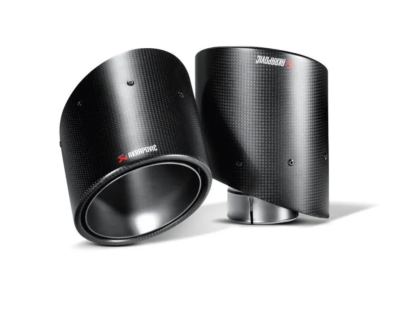 Akrapovic 14-17 Audi RS6 Avant (C7) Evolution Line Carbon Fiber Tail Pipe - Left Side