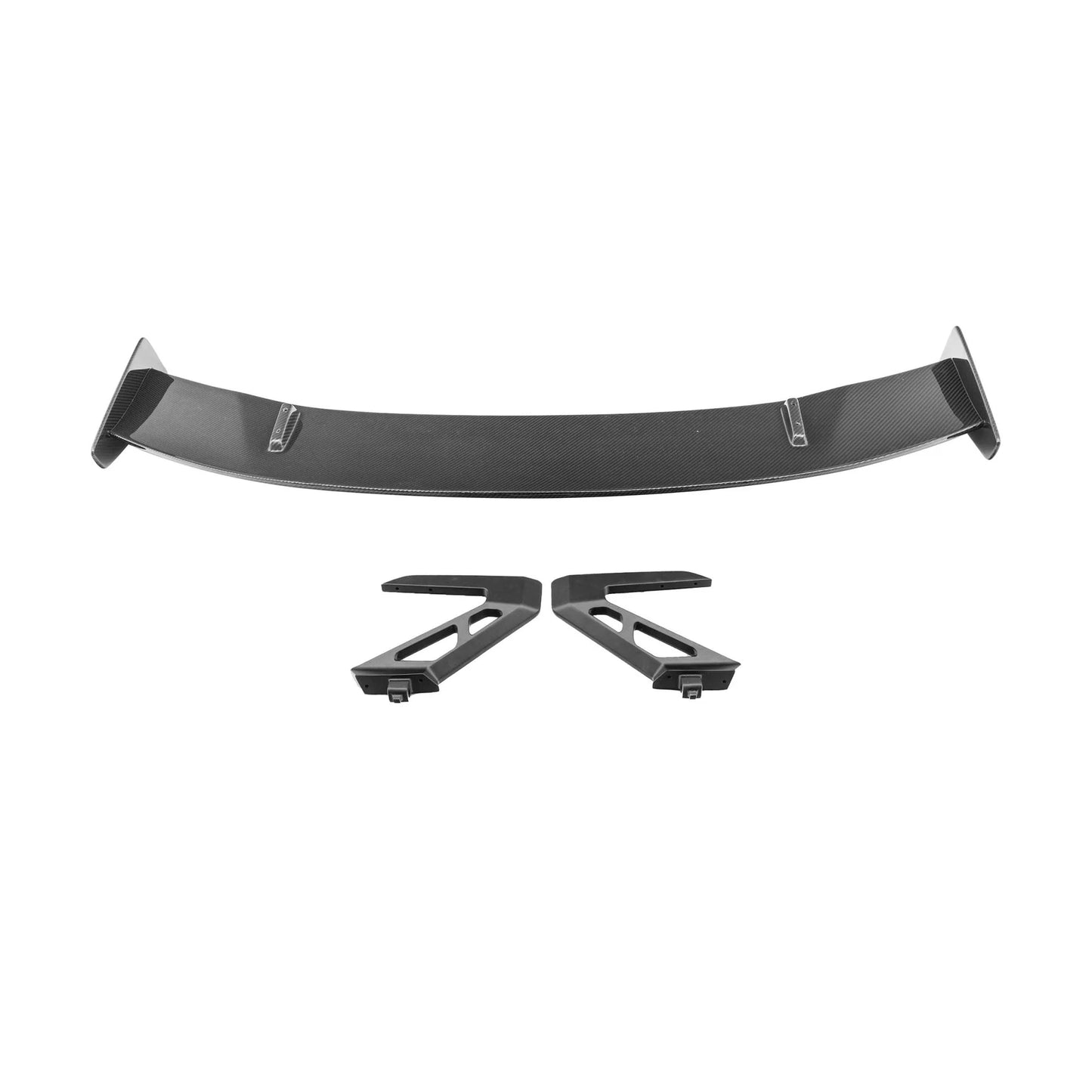 TRE Audi R8 4S Pre-Preg Carbon Fiber Rear Wing by TRE (SHORT LEGS)(ALUMINIUM)(replacement for OE wing legs)