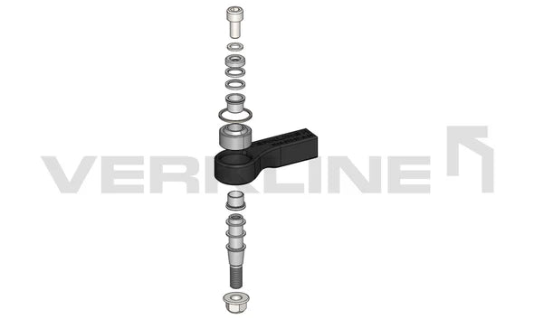 VERKLINE Front Bump Steer Adjustable Tie Rod Ends - MK8/MK8.5 Golf & 8Y A3/S3/RS3
