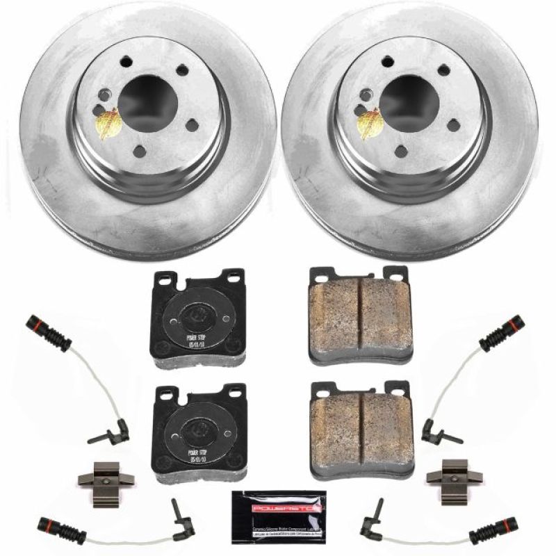 PowerStop 98-00 Mercedes-Benz C43 AMG Rear Z23 Evolution Sport Coated Brake Kit