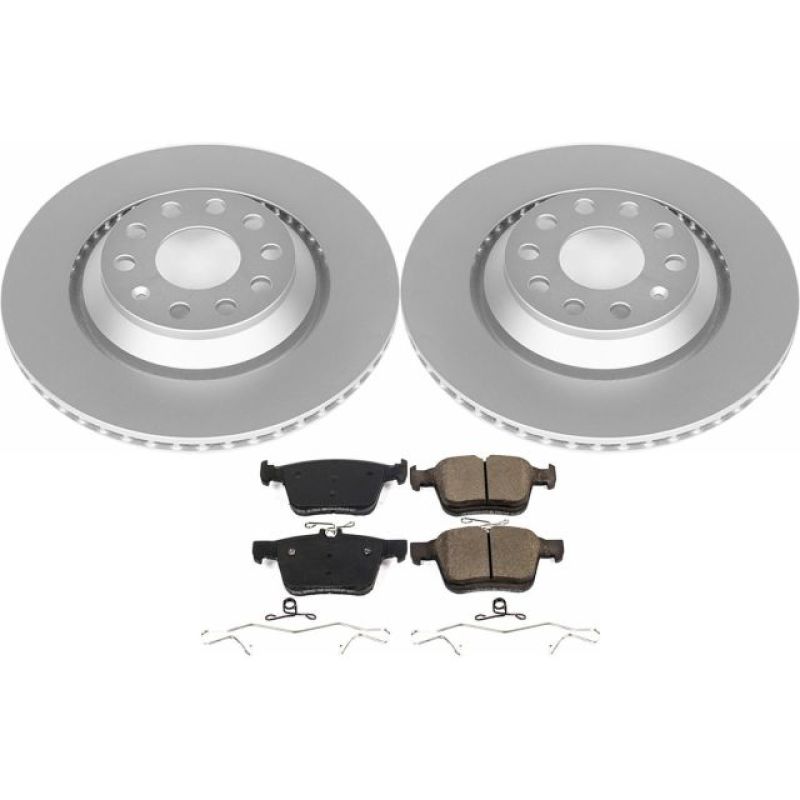 PowerStop 17-18 Audi RS3 Rear Z23 Evolution Sport Coated Brake Kit