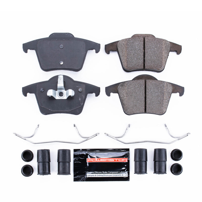 PowerStop 03-14 Volvo XC90 Rear Z23 Evolution Sport Brake Pads w/Hardware