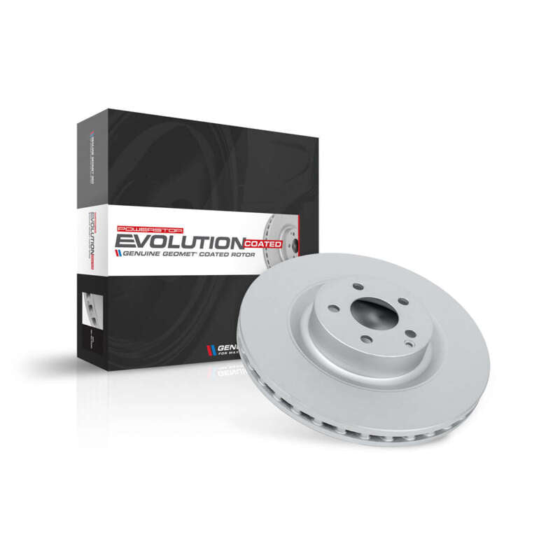 PowerStop 2022 Volvo XC40 Rear Evolution Coated Rotor