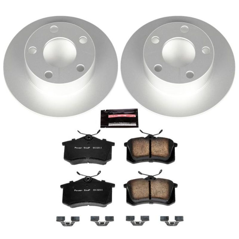 PowerStop 98-04 Audi A6 Rear Z23 Evolution Sport Coated Brake Kit