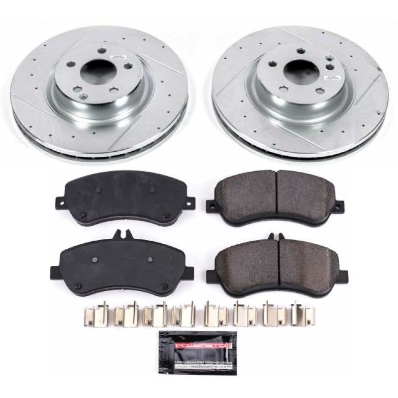 PowerStop 13-15 Mercedes-Benz GLK250 Front Z23 Evolution Sport Brake Kit