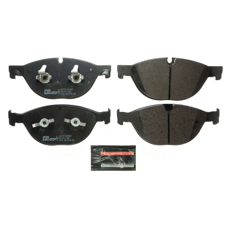 PowerStop 12-15 Jaguar XKR-S Euro-Stop ECE-R90 Front Brake Pads