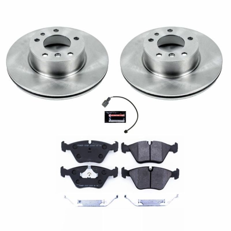 PowerStop 90-95 BMW 525i Front Track Day SPEC Brake Kit