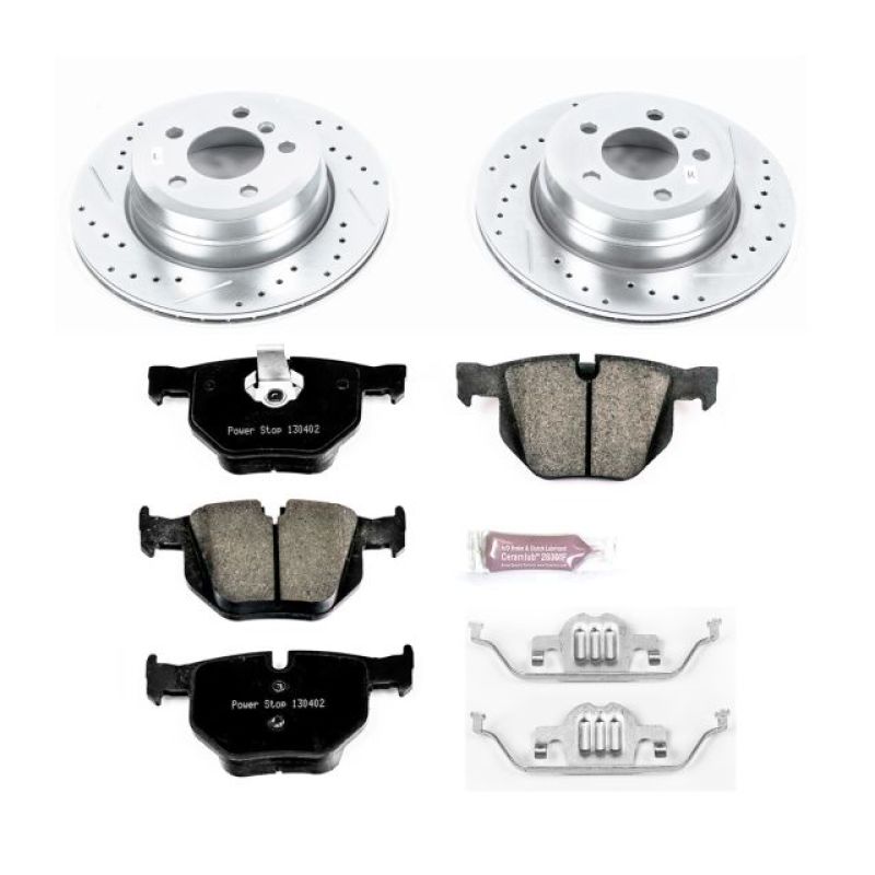 PowerStop 07-15 BMW X5 Rear Z23 Evolution Sport Brake Kit