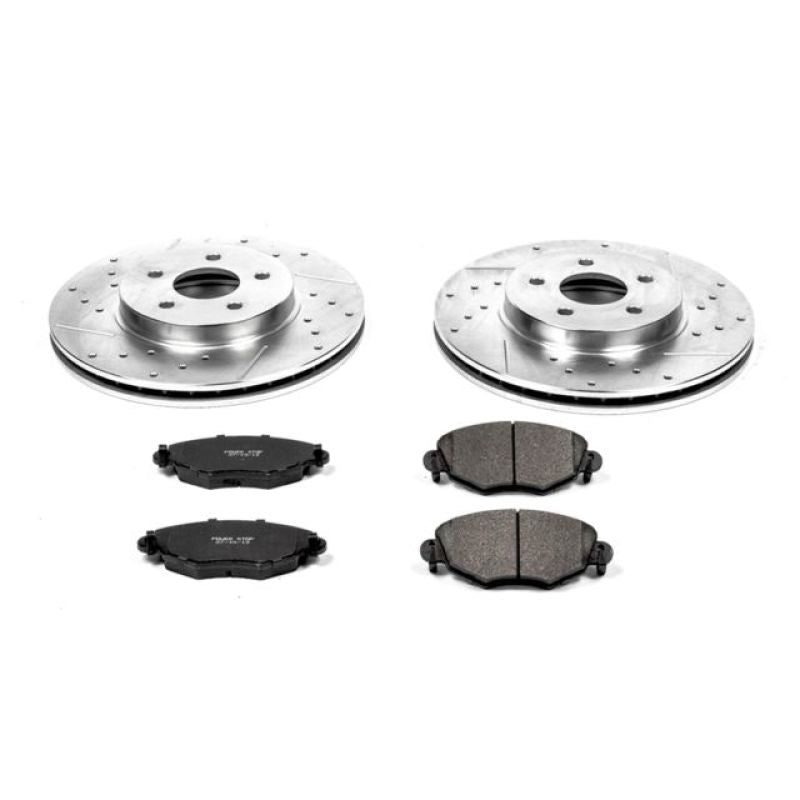 PowerStop 02-08 Jaguar X-Type Front Z23 Evolution Sport Brake Kit