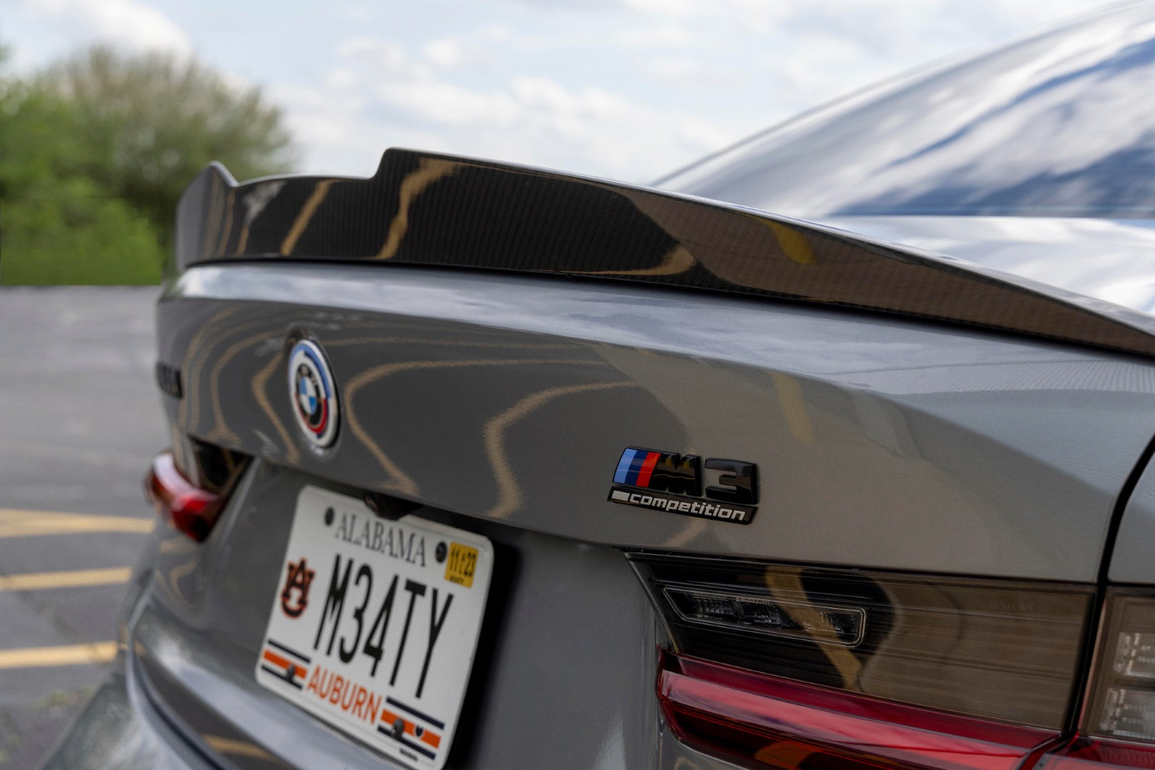 DINAN Carbon Fiber Rear Deck Spoiler - G82 BMW M4