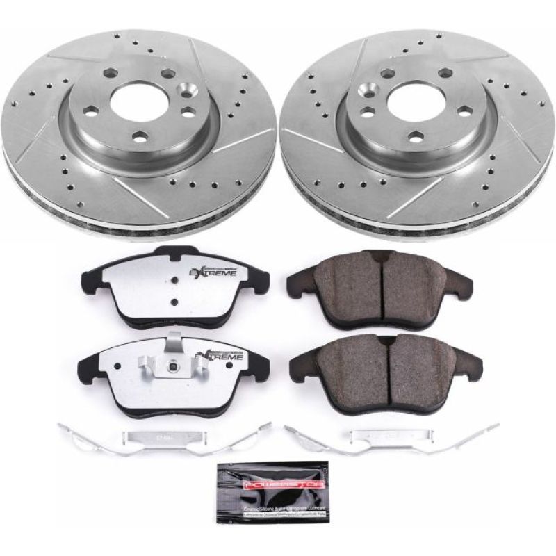 PowerStop 15-18 Volvo S60 Front Z36 Truck & Tow Brake Kit
