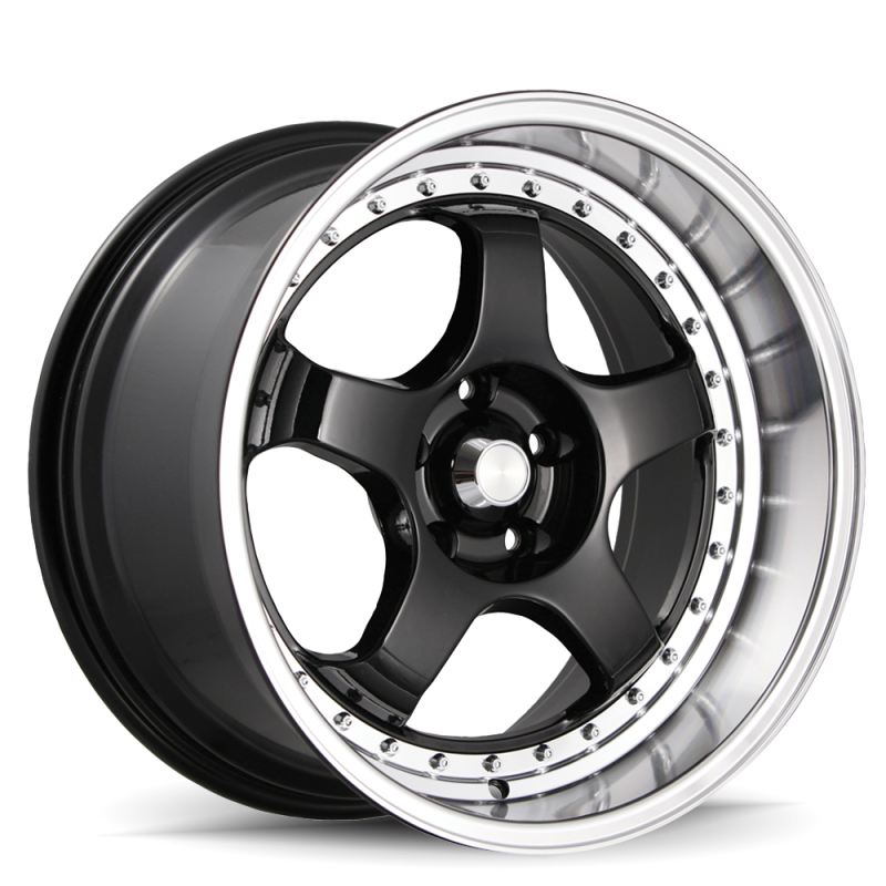 Konig Wheels Konig SSM 18x8 5x114.3 ET45 Gloss Black w/ Machined Lip