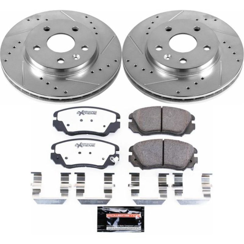 PowerStop 11-16 Buick LaCrosse Front Z26 Street Warrior Brake Kit