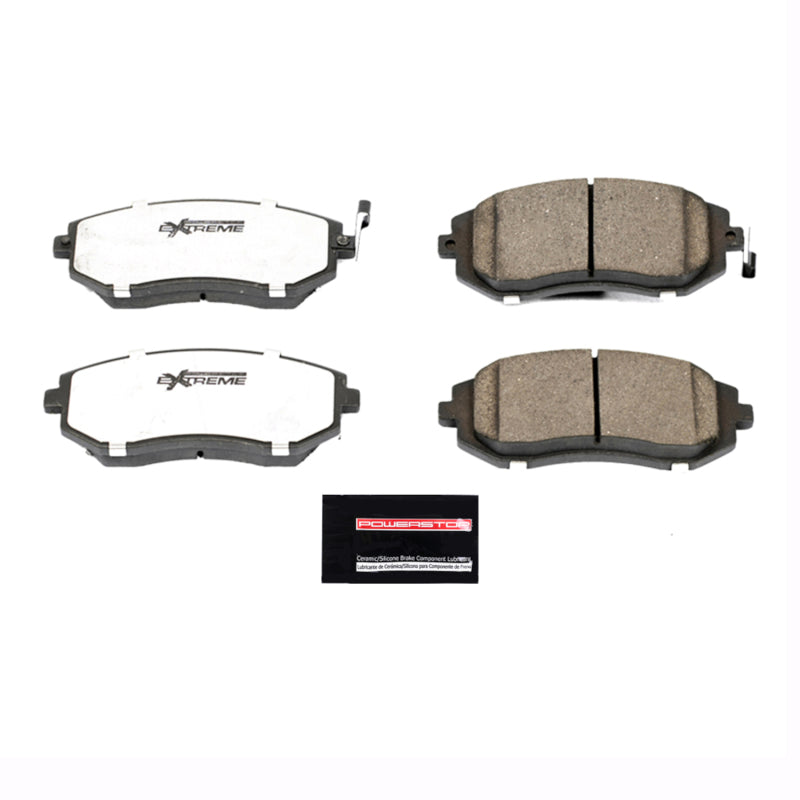 PowerStop 05-06 Saab 9-2X Front Z26 Extreme Street Brake Pads w/Hardware