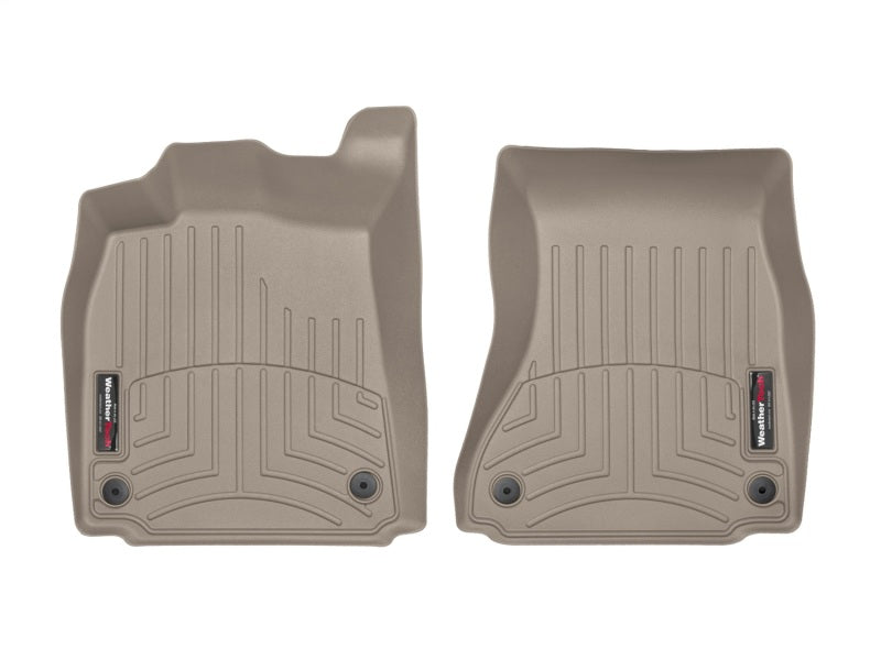 WeatherTech 12+ Audi A6/S6 Front FloorLiner - Tan