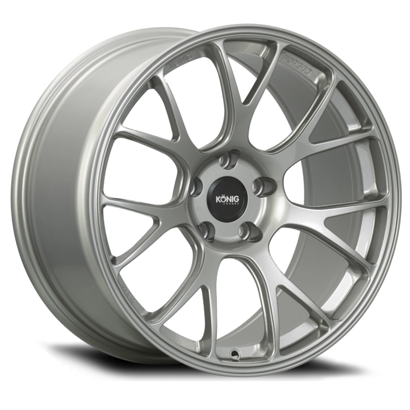 Konig Wheels Konig Forged F1M 18X11 5X120 ET44 Ash Silver Knurled Bead