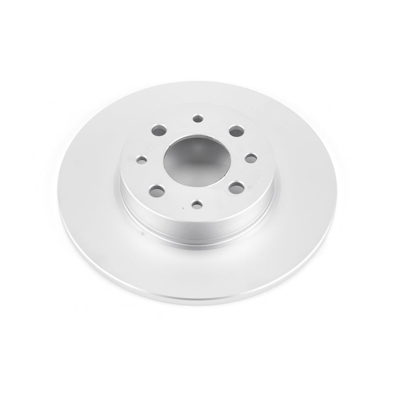 PowerStop 13-18 Fiat 500 Rear Evolution High Carbon Geomet Coated Rotor