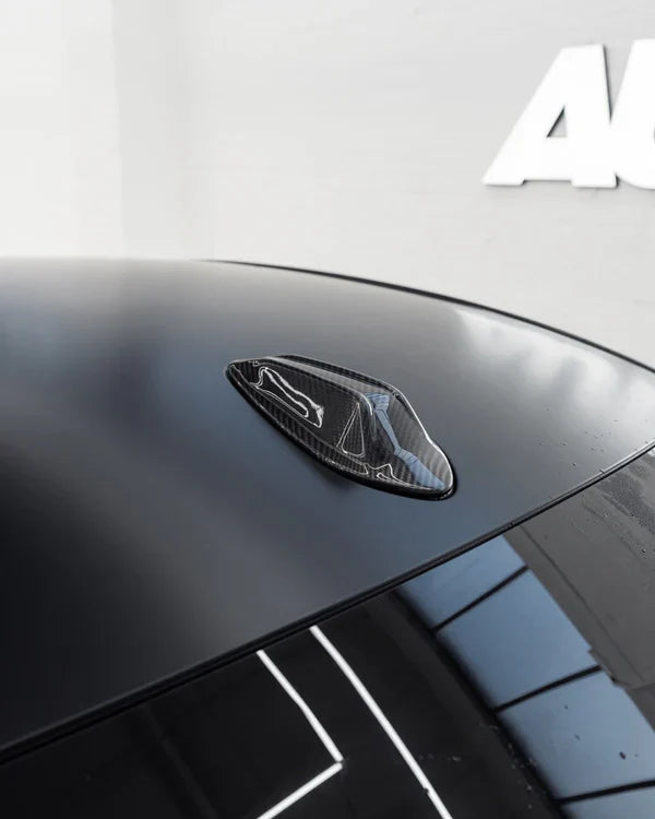 TRE BMW 4 Series & i4 Gran Coupe G26 Pre-Preg Carbon Fiber Shark Fin Aerial Cover by TRE (2022+)