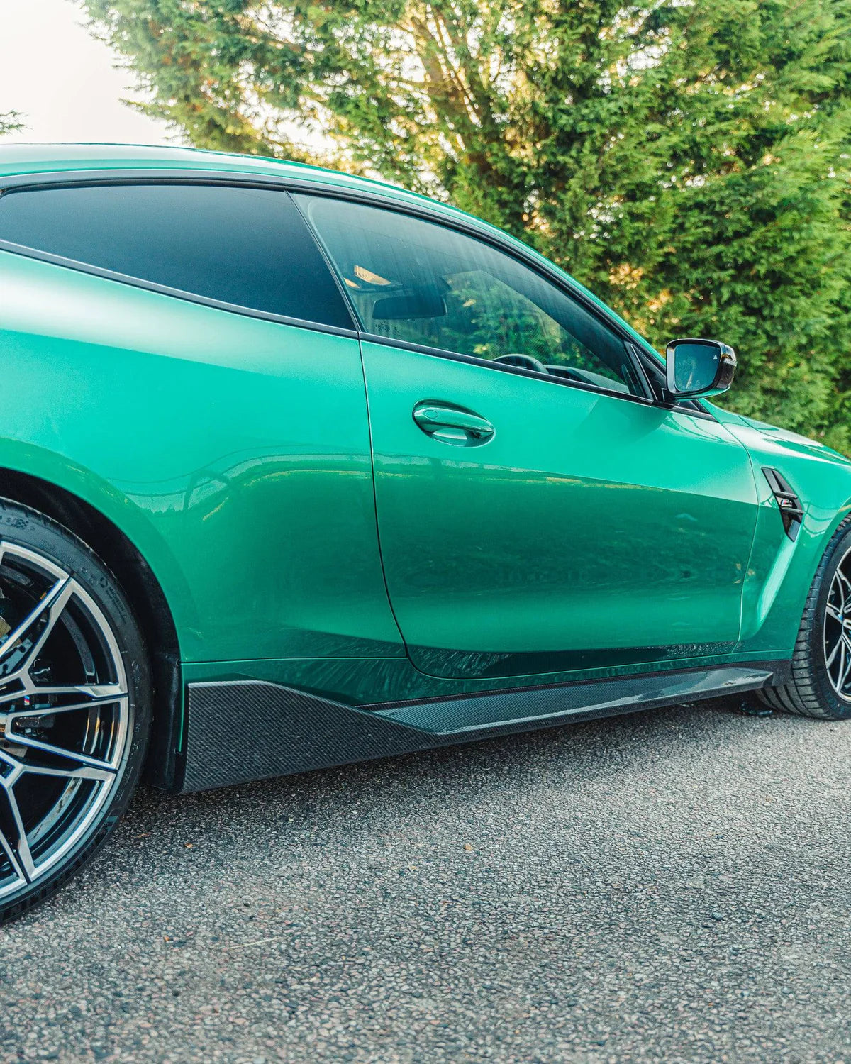 TRE BMW G80 M3 & G82 M4 Pre-Preg Carbon Fiber Performance Side Skirts by TRE (2021+)