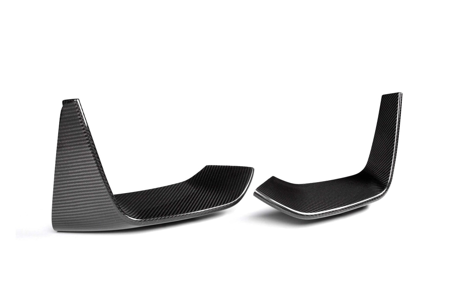 TRE BMW M3 F80 & M4 F82 Pre-Preg Carbon Fiber Front Bumper Inserts by TRE (2014-2020)