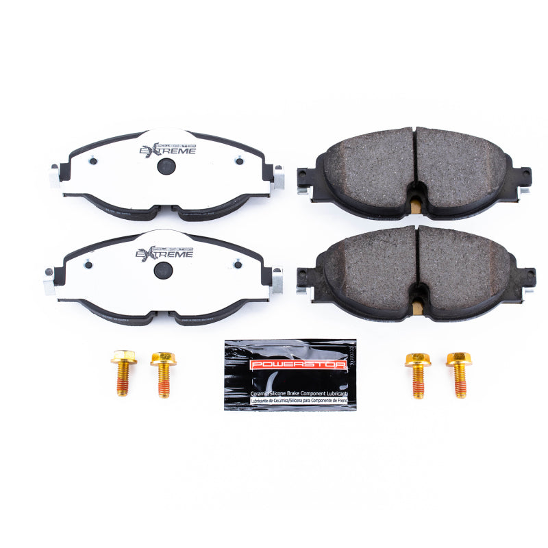 PowerStop 15-19 Audi A3 Front Z26 Extreme Street Brake Pads w/Hardware