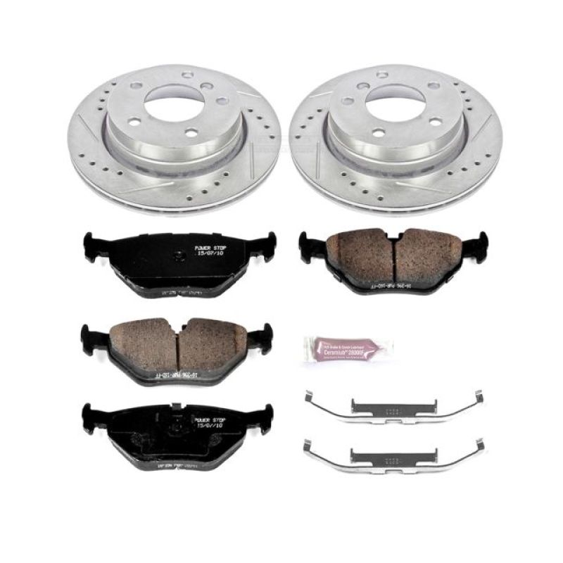 PowerStop 98-99 BMW 323i Rear Z23 Evolution Sport Brake Kit