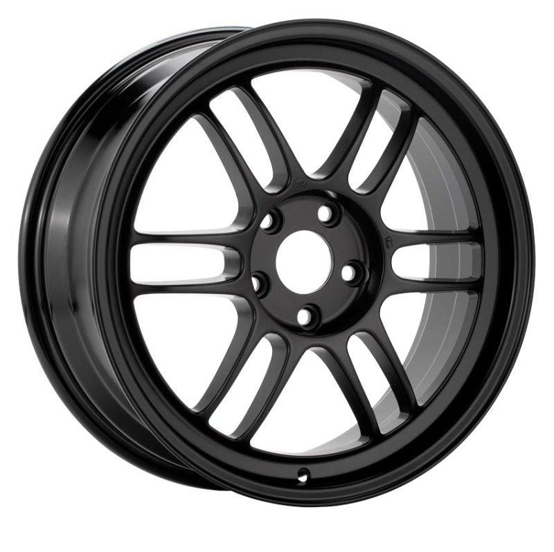Enkei RPF1 15x7 4x100 41mm Offset 73mm Bore Matte Black Wheel Honda & Acura 4-Lug/02-06 Mini
