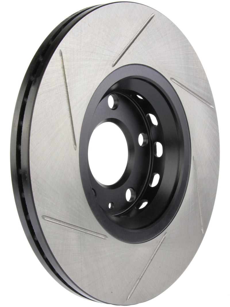 StopTech Power Slot 02-06 Audi A4/A4 Quattro 3.0L/98-04 A6/A6 Quattro AHA Front Left Slotted Rotor